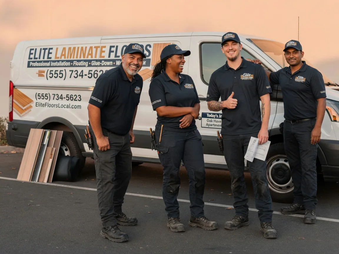 Laminate flooring installation company in Dolliver, IA